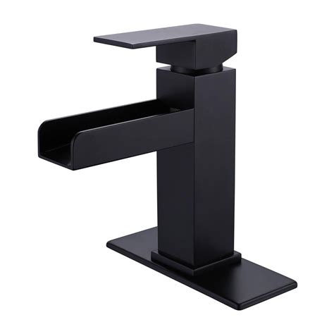 parrot uncle black bathroom sink faucets  lowescom