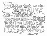 Coloring Scripture Thess Doodles Fromvictoryroad sketch template