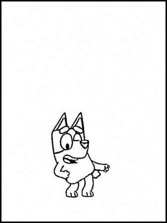 kids  funcom coloring page bluey snickers coloring home