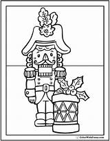 Coloring Nutcracker Christmas Pages Sheet Drum Color Print Kids Printable Pdf Getdrawings Getcolorings Colorwithfuzzy Merry sketch template