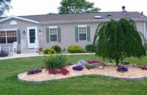 great landscaping ideas  mobile homes mobile home living
