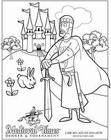 Medieval Times Pages Coloring Getcolorings Color sketch template