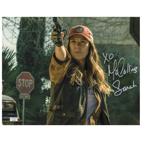 Lot Detail Mo Collins Autographed Fear The Walking Dead Sarah Takes