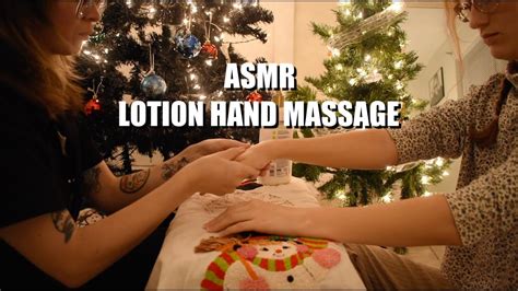 [asmr] relaxing hand massage with lotion no talking youtube