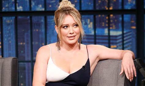hilary duff explains   wanted  son   room   gave