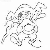 Pokemon Weezing Galarian Snom sketch template