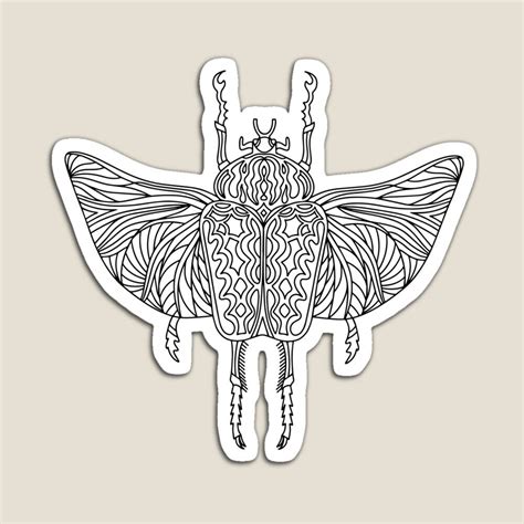 insect coloring page  coloring sheet beetle coloring etsy
