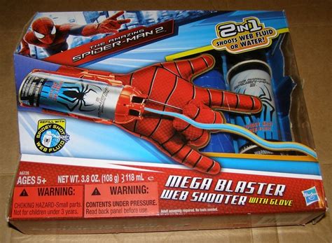 Marvel Spiderman Web Shooter Mega Blaster Playset Ln