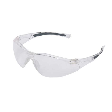sperian a800 series wrap around safety glasses with clear tint hardcoat