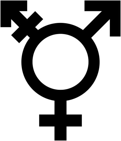 filea transgender symbol black  whitesvg