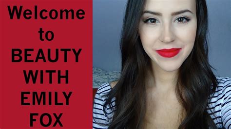Welcome To Beauty With Emily Fox Youtube