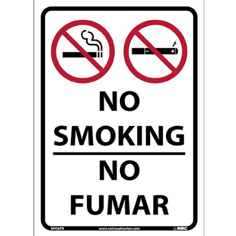 smoking bilingual sign mpb