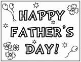 Fathers Coloring Pages Happy Printable sketch template