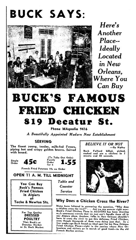 bucks famous fried chicken