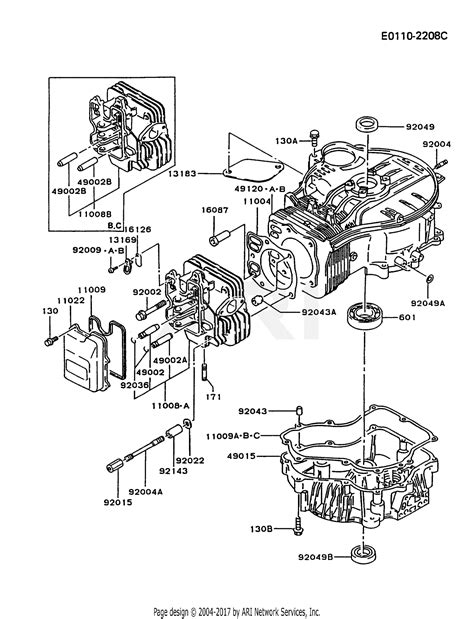 hp kawasaki engine parts diagram