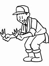 Coloring Pages Farmer Farm People Cliparts Clipart Gardener Dell Printable Cartoon Colouring Kids Color Coloringpagebook Library Google Comments Book Advertisement sketch template