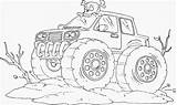 Monster Truck Coloring Pages Drawing Trucks Grave Digger Ford Wheels Hot Bronco Big F150 Ups Jeep Printable Safari Trains Colouring sketch template
