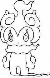 Cartonionline Mewtwo Marshadow Pokémon sketch template