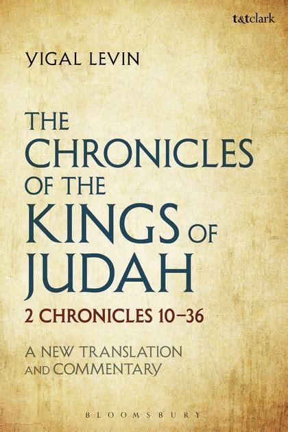 The Chronicles Of The Kings Of Judah 2 Chronicles 10 36 A New