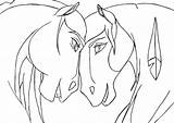 Spirit Getcolorings Getdrawings Cimarron Stallion Colorings sketch template