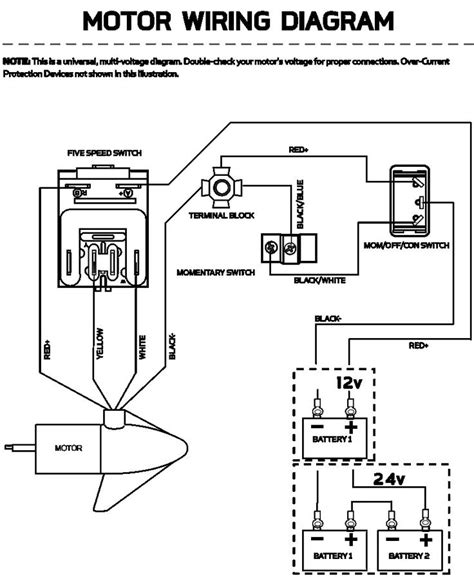 minn kota foot pedal wiring diagram