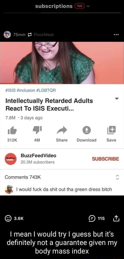 Subscriptions Lgbtor Intellectually Retarded Adults React To Isis
