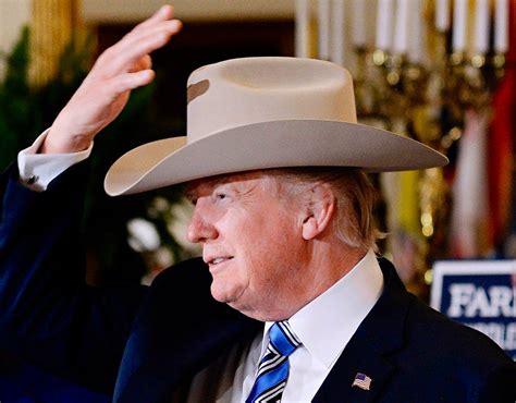wore   cowboy hat photo ops   presidential tradition texana dallas news