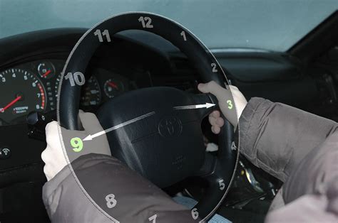 hold   hold  steering wheel