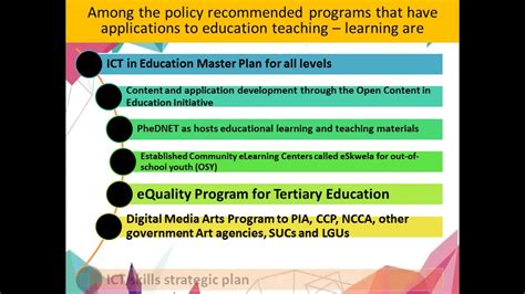 ict policies  issues implications  teaching  learning youtube