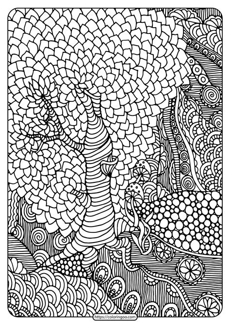 printable rainforest  coloring page