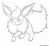 Pokemon Flareon Coloring Pages Printable sketch template