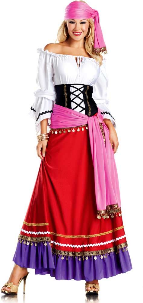 adult women tempting gypsy fortune teller costume new