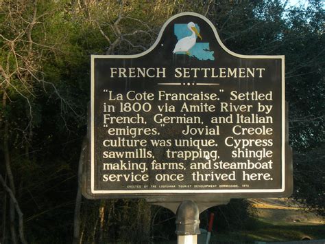 french settlement historic marker french settlement louis flickr