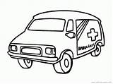 Ambulance Coloringhome sketch template