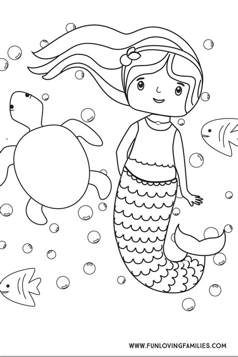 simple mermaid colouring pages franklin morrisons coloring pages