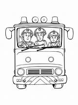 Sam Fireman Coloring Color Pages Print Beautiful Kids Children sketch template