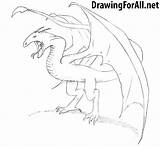 Wyvern Draw Drawing sketch template