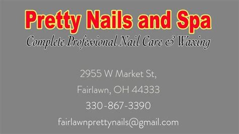pretty nails spa  west market street suite  fairlawn fresha