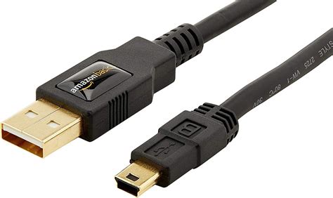 amazonbasics usb  charger cable  male  mini  cord  feet  meters amazonca