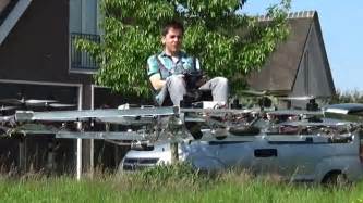 flying drone  powerful   carry  person daily mail