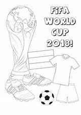 Cup Fifa Coloring Outfit Pages Colouring Football Printable Soccer Description Categories sketch template