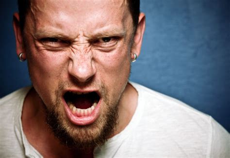 physically aggressive people spot anger  ambiguity association