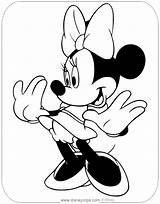 Minnie Disneyclips Misc Surprised Funstuff sketch template