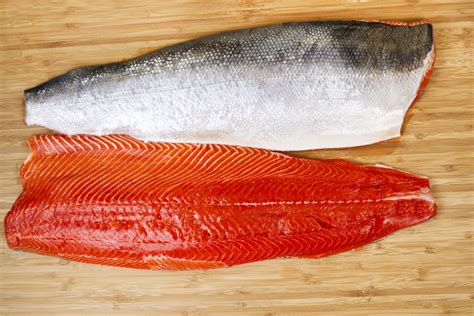 wild salmon   farmed salmon   organic authority
