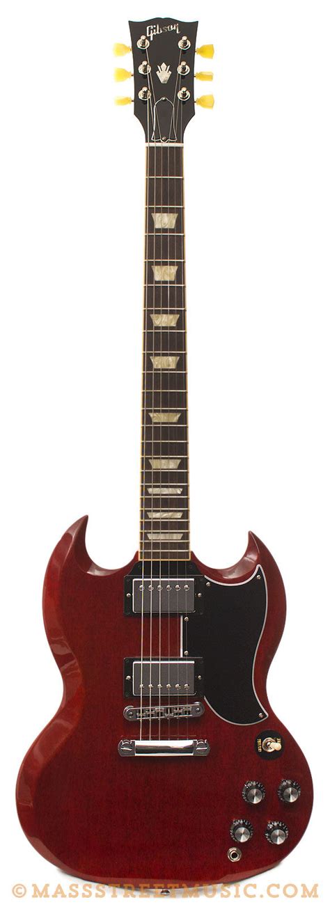 gibson sg standard   electric guitar mint  hard case mass street
