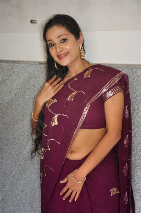 Gandhi Kanakku Movie Malayalam Actress Charmila Latest Saree Stills