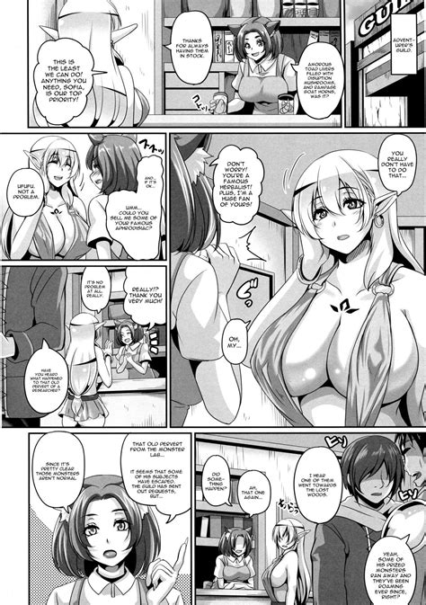 read inran elf musume to slime hentai online porn manga and doujinshi