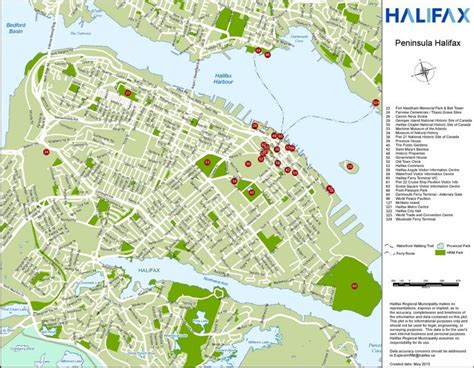 halifax tourist attractions map map tourist attraction tourist
