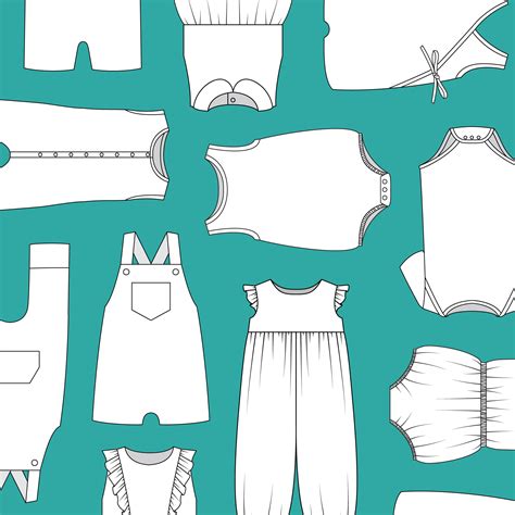 baby rompers  sewing patterns ohmeohmysewing