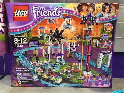 41130 Lego Friends Amusement Park Roller Coaster Set Box